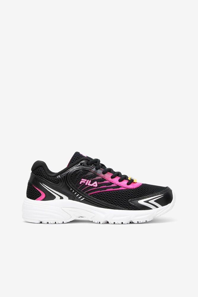 Fila Work Shoes Womens Black/Pink - Memory Starform Slip Resistant - Philippines 5842906-PZ